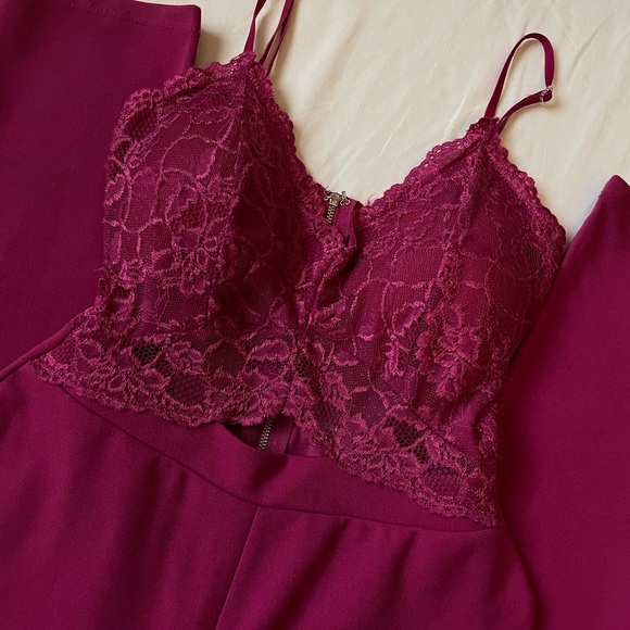 J for justify Hot pink jumpsuit - Picture 8 of 8